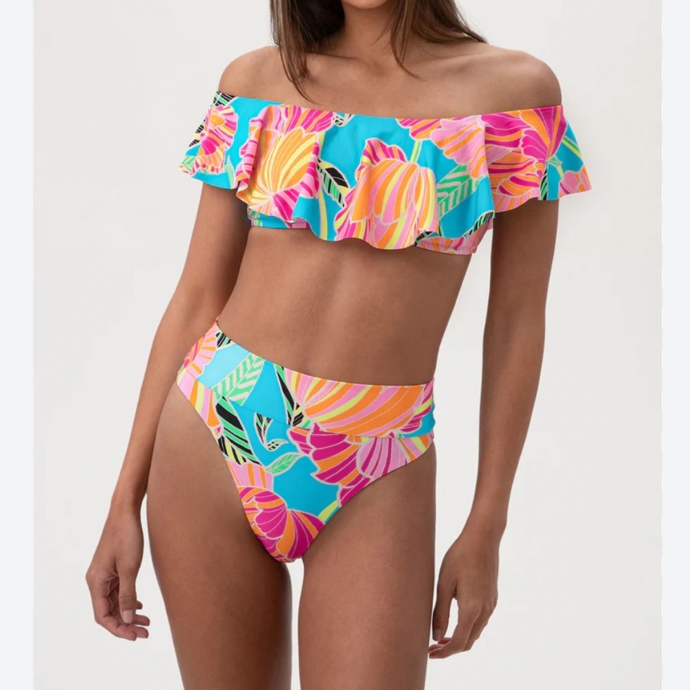Trina Turk Poppy Two Piece Swimsuit Nwt